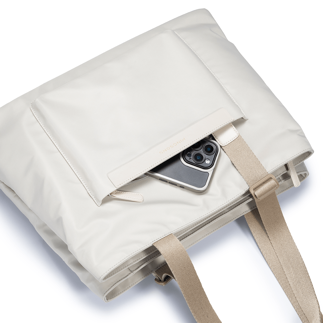 Kingsons - Tote Bag Lady 17L Beige - KS001T - Kingsons Officiel Tunisie