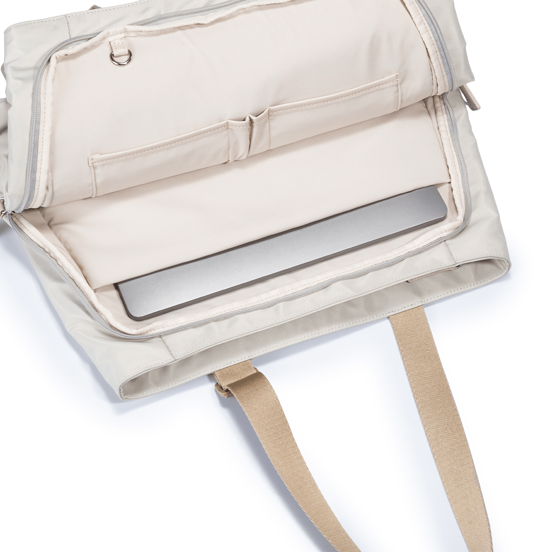 Kingsons - Tote Bag Lady 17L Beige - KS001T - Kingsons Officiel Tunisie